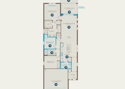 Pulte Hallmark-options floorplan